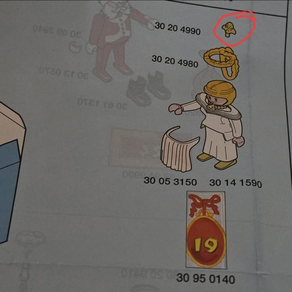 Vintage 1999 Playmobil 3978 Advent Calendar Playset Angel Santa Bakery Set - Picture 15 of 16